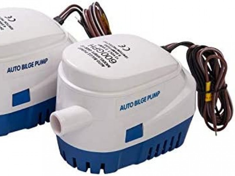 Bomba de Achique sumergible automática G600 24V 600 gph