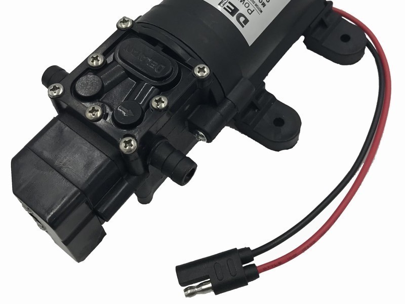 Bomba diafragma roceadora seri micro flo FLO2203-1 12v 3.1lpm  70psi 2.2amp