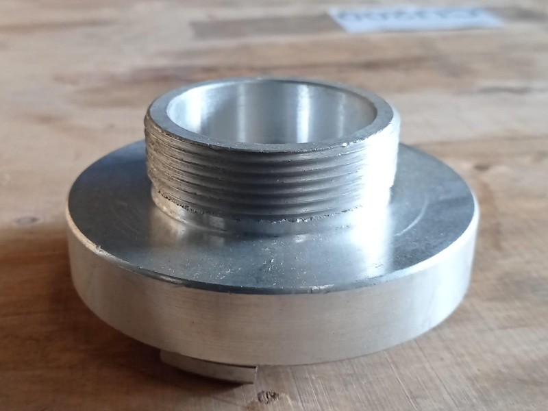 Adaptador macho STORZ con BSP, 50 mm, aluminio