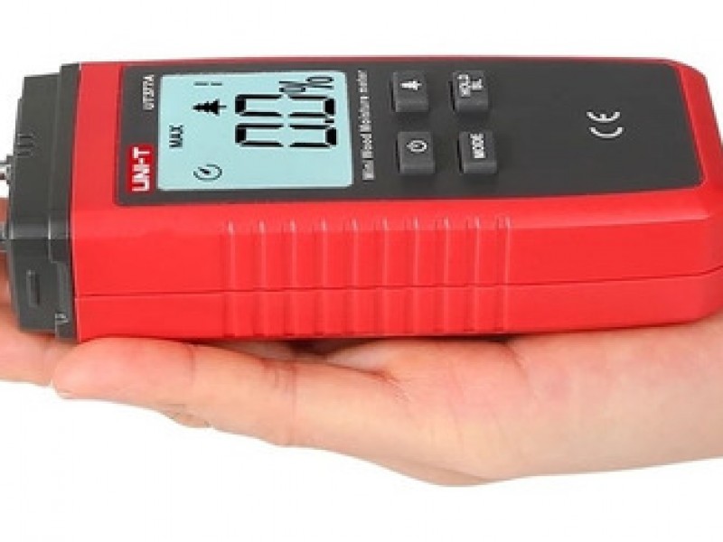 Higrómetro Medidor Humedad Madera UT377A