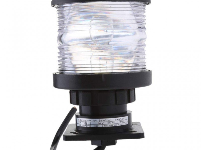 20000063-1 Luz Transparente Blanca Todo Horizonte CXH6-3P 360° - Imagen 1