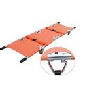 Camilla de Rescate Plegable naranja 160 kilos con sujetadores y tensor cuello