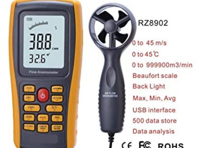 30208902 Anemómetro Digital de Mano GM8902 - Imagen 1