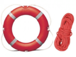 Aro Salvavidas 2,5 Kg con Rabiza 30mts SOLAS naranja