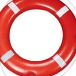 Aro Salvavidas color Naranja con Reflectantes 4,3 Kg Plástico HDPE