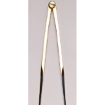 Compás Punta Seca Bronce