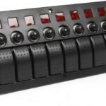 Switch Control led 8 interruptores 5a + 10a +15a DC 12/24 V