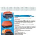 Balsa Salvavidas ZHR-A20 px Pack A o B solas Con Valvula Acerinox - Imagen 4