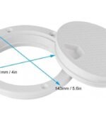 Tapa Cubierta 8" Diametro Ext 25 cm Diametro Int 18 cm - Imagen 4