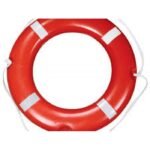 Aro Salvavidas color Naranja con Reflectantes 4,3 Kg Plástico HDPE