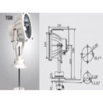 Foco Busca Boya con Brazo TG9 200W