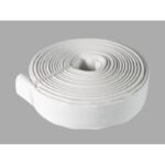 Manguera una capa Blanca 1 1/2" con terminales acople storz