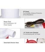 Bomba de Achique Sumergible 1500GPM 24V - Imagen 4