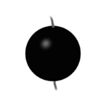 Señal Bola Negra 610mm